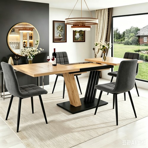 Extendable dining table and - table,