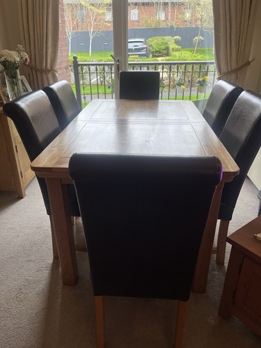 Oak furniture land extendable - oak,