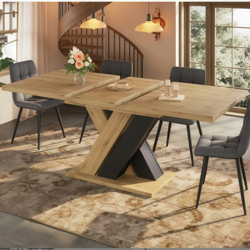 Extendable dining table and - extendable,