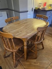 Extending Table And 4 Chairs