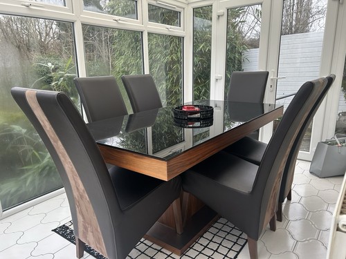 Seater dining table and - 6-seater,