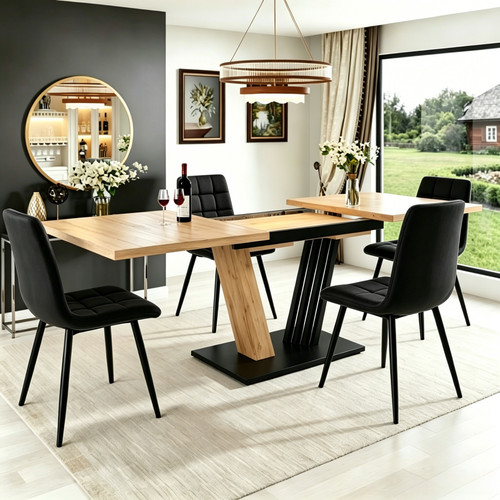 Extendable dining table - extendable,