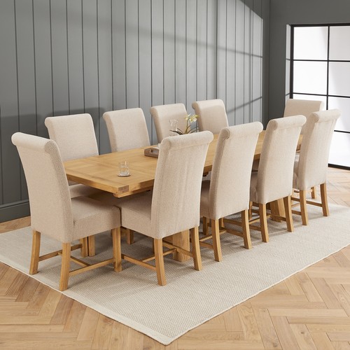 Dining table set boucle - dining, 10