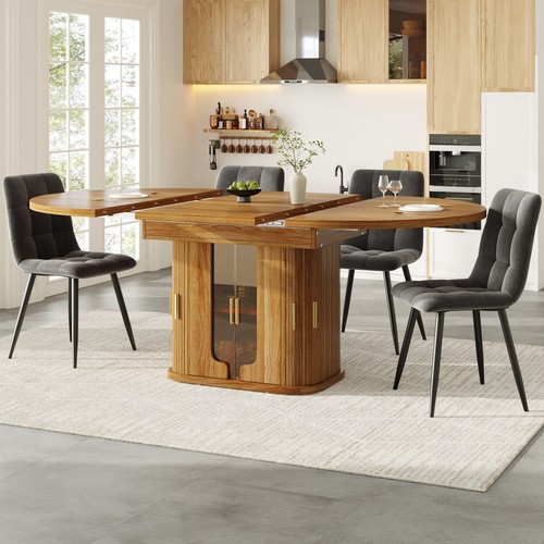 Extendable dining table - dining,