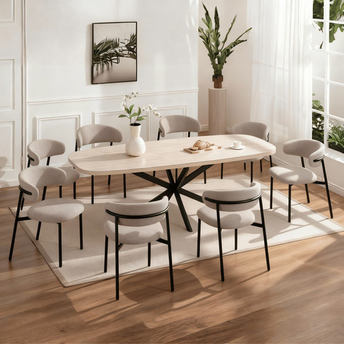 Dining set axal extending - set,