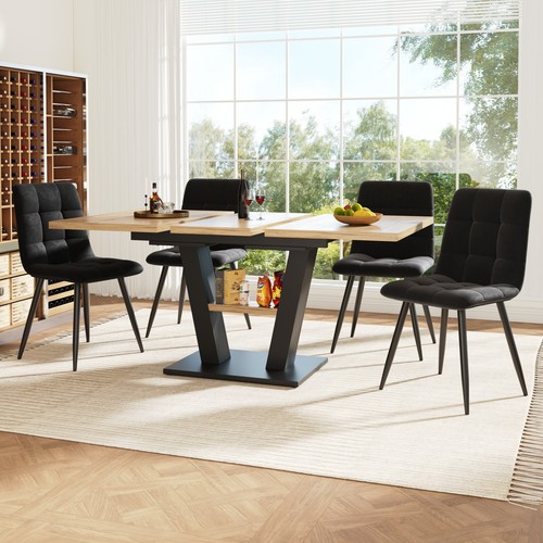 Extendable dining table - extendable,