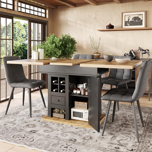 Extendable dining table - extendable,