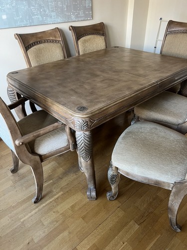 Table and chairs set with - and,