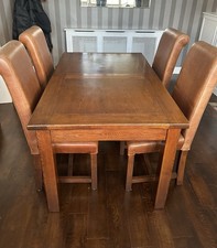 Extendable Dining table & 8