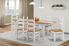 Corona Dining Table 6 Chairs