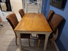 Extending Solid Wood Dining