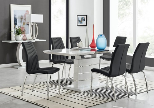 Renato 120cm white gloss - renato,