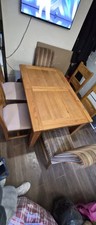 Solid Oak Extending Dining