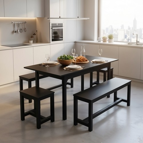 Extendable dining table - extendable, 2