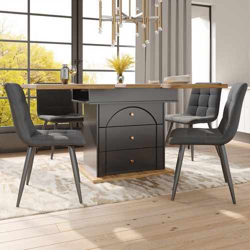 Extendable 110 140cm dining - extendable,