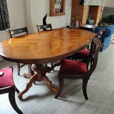 Large Dining Table And Six
